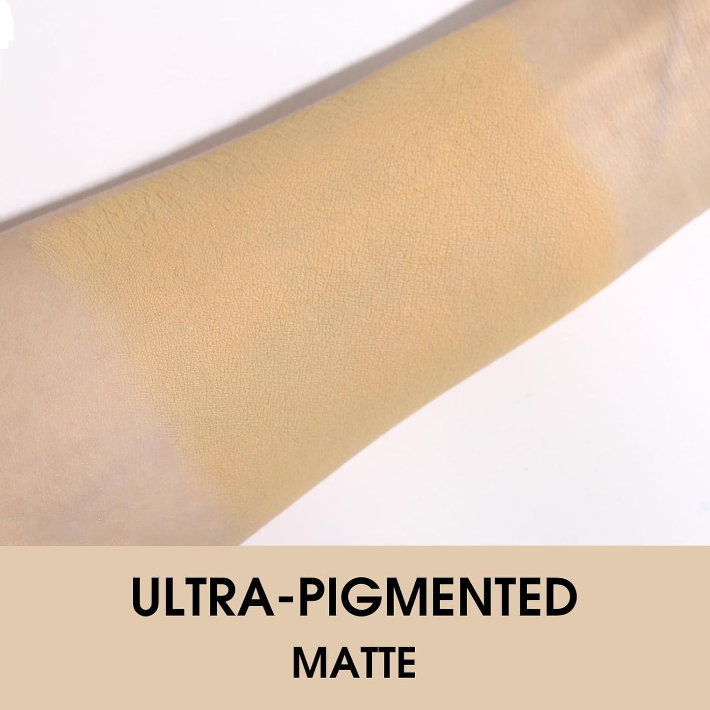 UCANBE Nude Single Eyeshadow Palette, Highly Pigmented Matte Naked Eye Shadow Powder, Professional Long-Lasting Waterproof Makeup Palette