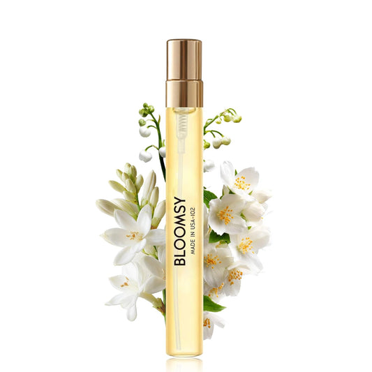 Pheromones Perfumes for Women&Men, No. 102 Scent with White Floral,Tuberose,Jasmine,Long Lasting Perfume Oil, 0.6fl.oz. Pheromone Cologne for Men,Pheromone Perfume(BLOOMSY)