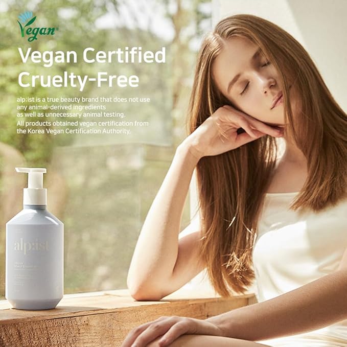 Kerasys alp:ist Vegan Formula Sulfate Silicone Paraben Free Nature alpist Scalp Care Pure Lily Fragrance 24.68 fl oz / 730 ml (Treatment, 2-Pack)