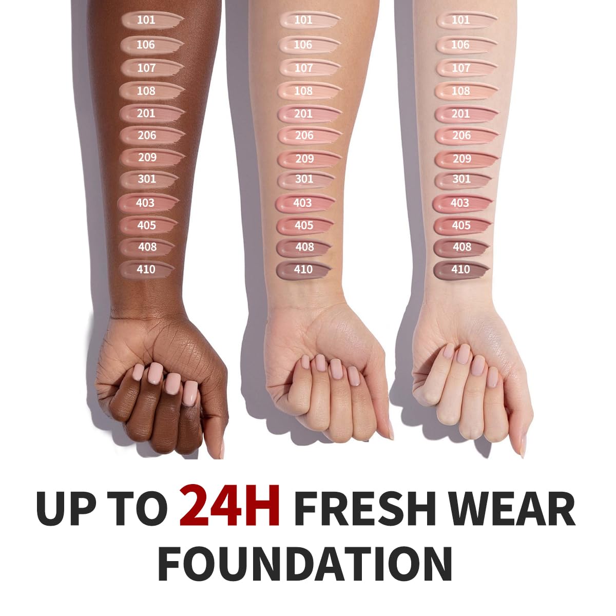 6-in-1 Makeup Infused with 1% Hyaluronic Acid- Matte + Poreless Liquid Foundation For A Glowing & Soft-Focus Look, Suitable for All Skin Types (209 Medium, 6-in-1 Makeup Foundation)