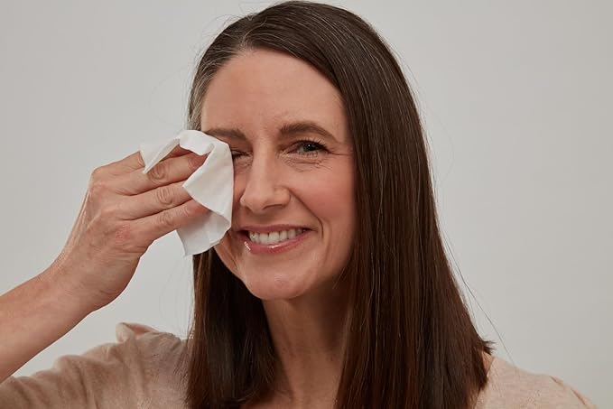 The Eye Doctor Essential Treatment Bundle - Reusable Hot Cold Eye Compress & 20x Single Use Tea Tree Eyelid Wipes for Dry Eye, Blepharitis & MGD - Microwave Safe Mask