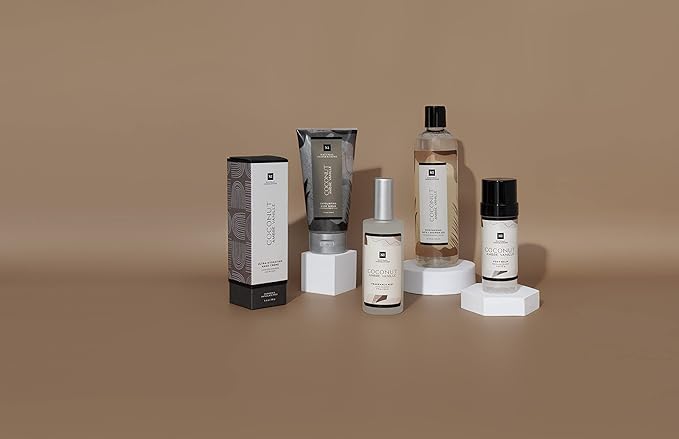 Natural Inspirations Coconut Ambre Vanille Exfoliating Face + Body Scrub 6oz