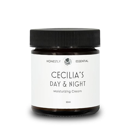 Cecilia’s Day & Night Moisturizer for Face, Hydrating Face Cream for Soft, Radiant Glow | Lightweight, Nourishing Facial Moisturizer for Women, Daily Face Lotion & Night Cream, 50ml
