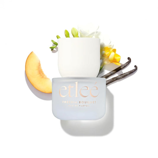 Freesia Bouquet Eau de Parfum 1.01oz, Oriental Floral Long Lasting Perfume With Vanilla, Bergamot, Orange, Peach & Cardamom, Layerable Luxury Fragrance for Women & Men for Everyday Wear