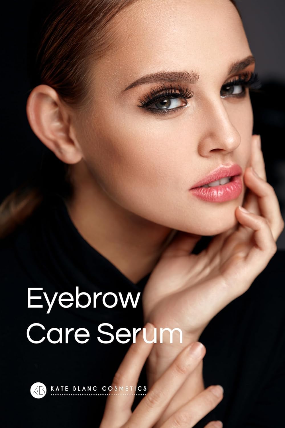 Kate Blanc Cosmetics Castor Oil Organic (16oz), 100% Pure, Cold Pressed, Hexane Free, Glass Bottle. Natural Oil for Hair, Eyelashes, Eyebrows. Skin Moisturizer with Starter Kit