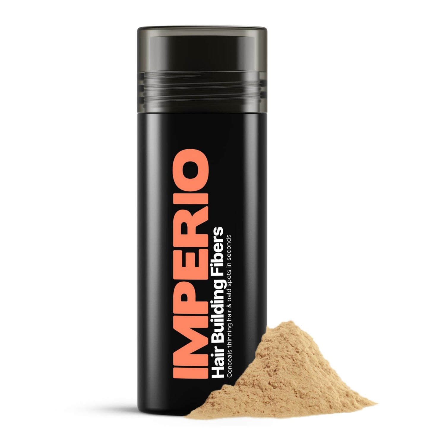 IMPERIO Hair Building Fibers for Thinning Hair - 26g Premium Hair Fibers for Women & Men in Hairdresser Quality - Hair thickening in less than 20 seconds (Medium Blonde)