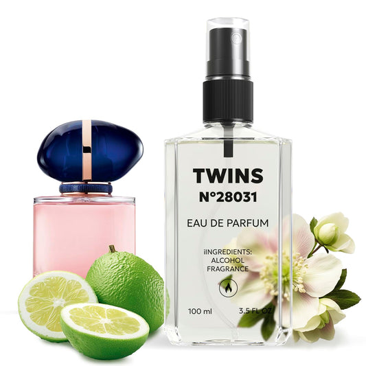 TWINS Impression of My Way | Perfume for Women Eau de Parfum | No.28031 | 3.4 Fl Oz / 100 ml