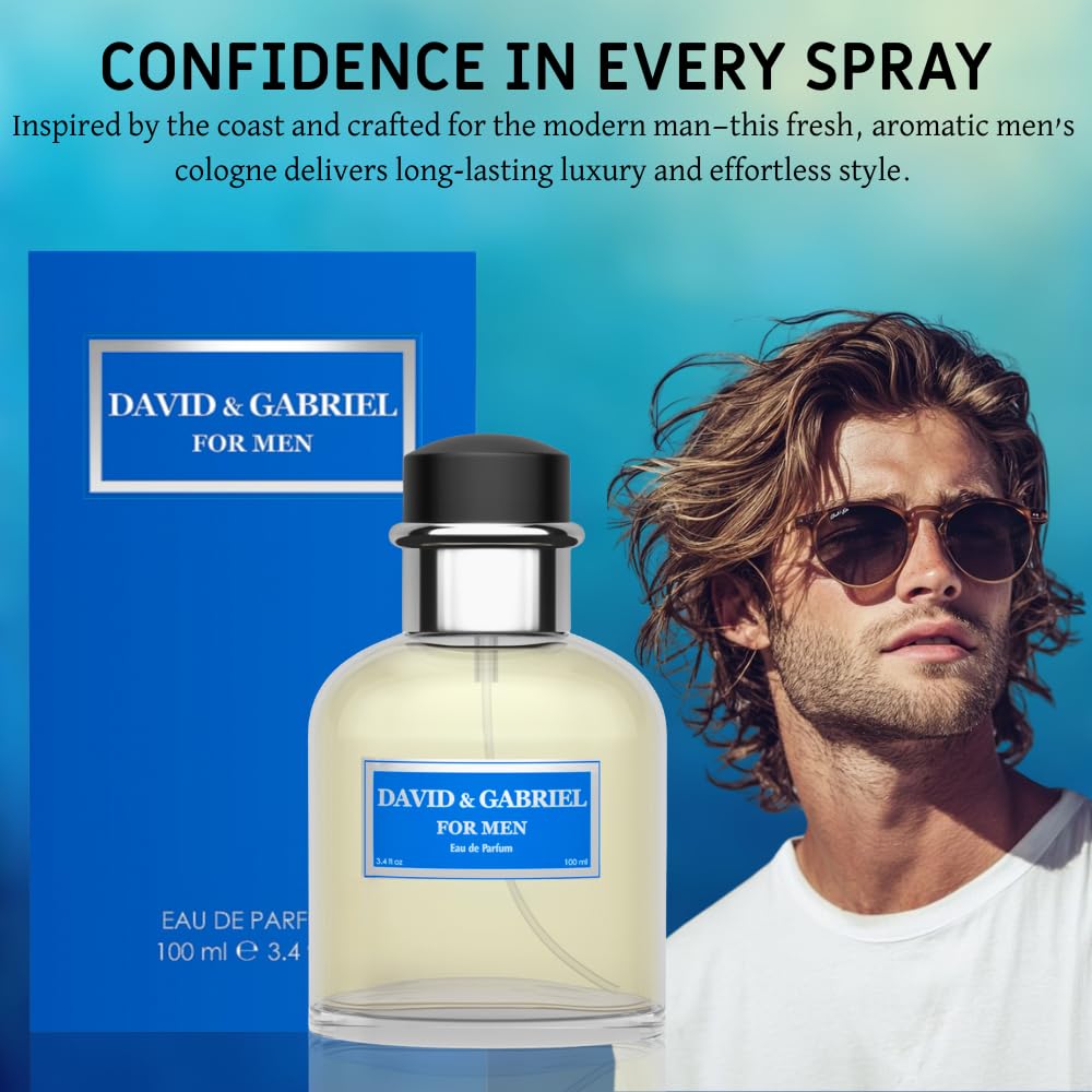 Perfume for Men – INSPIRED by A WORLD RENOWNED MEN’S PERFUME - Grapefruit, Juniper, Rosemary, Oakmoss – Fresh, Aquatic, Crisp, Long-Lasting – Eau De Parfum 100 ml (3.4 fl oz)