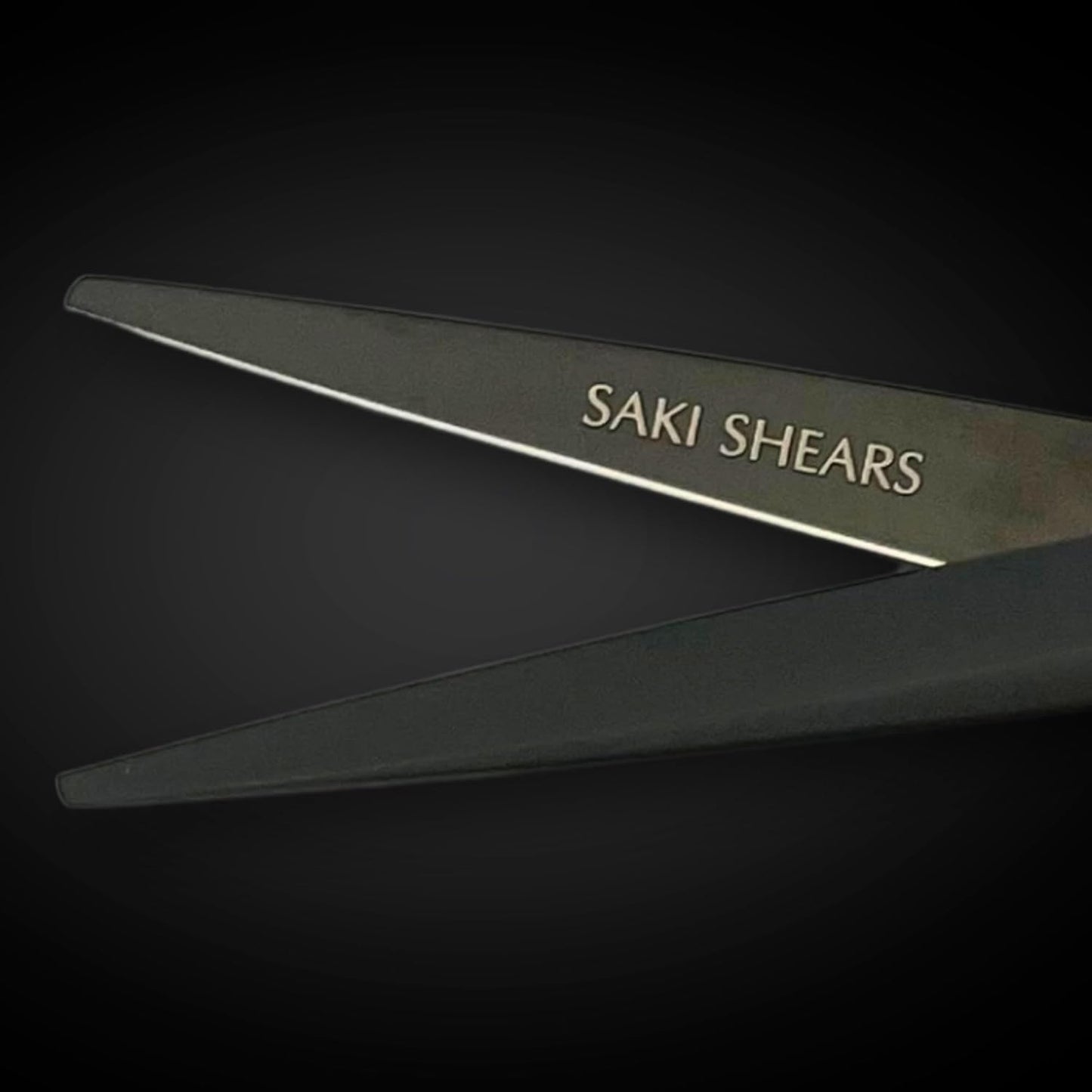 Scissors for Haircutting Professionals - Matte Black Finish - Long Lasting, Sharp Edge for Easy Hair Cuts - 440C Stainless Steel (6.0 Inches)