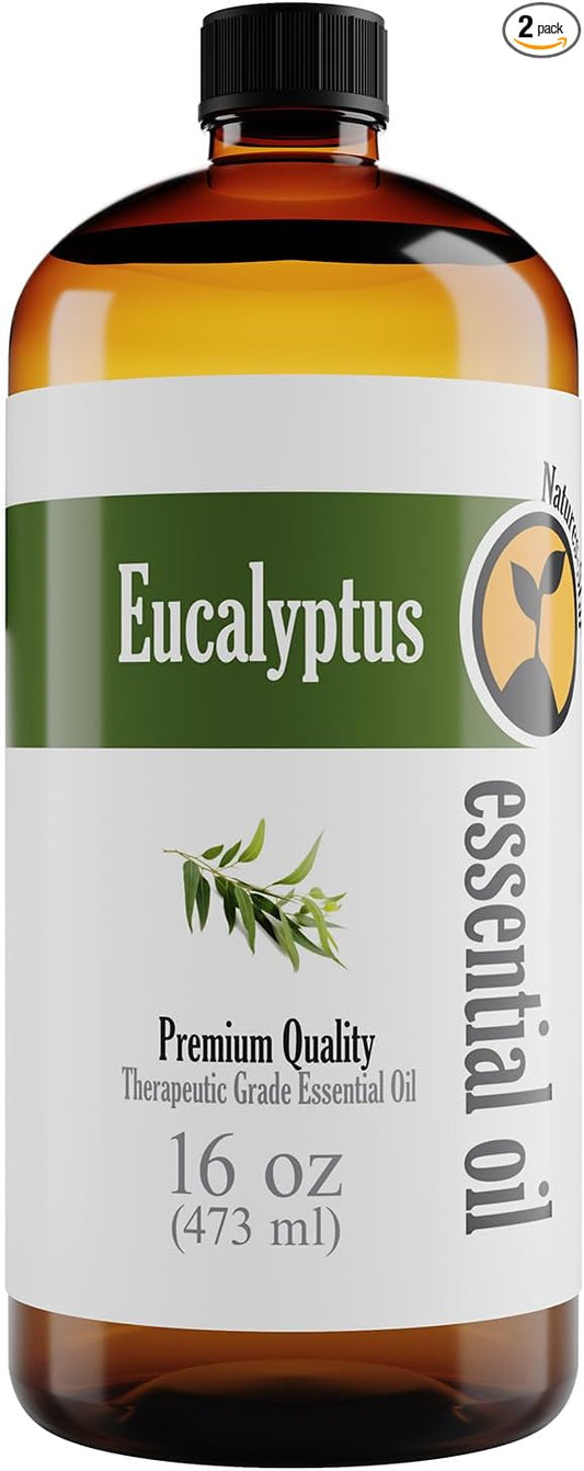 16 oz - Eucalyptus Essential Oil - 16 Fl Oz (Pack of 2)