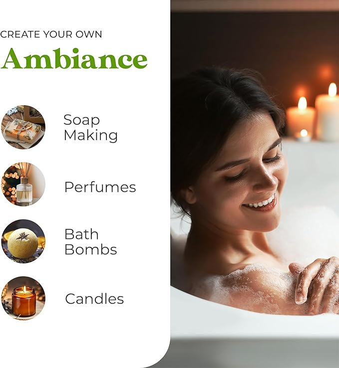 Sun Essential Oils - Cinnamon Bark Essential Oil (4 oz) with Dropper for Diffuser, Aromatherapy Massage, Skin & Hair, Fragrance for Candle, Soap & Lotion Making at Home