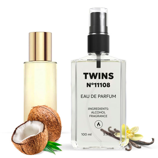 TWINS Impression of Coconut Passion | Perfume for Women Eau de Parfum | No.11108 | 3.4 Fl Oz / 100 ml
