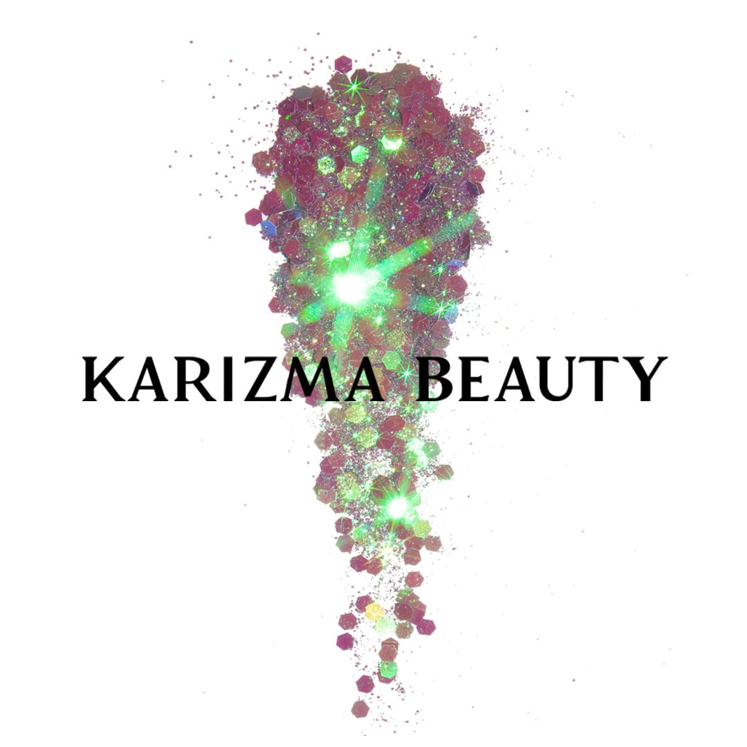 KARIZMA Dream Catcher Body Glitter. 10g Chunky Face, Hair, Eye and Body for Women. Rave, Festival Accessories, Cosmetic Makeup. Loose Set