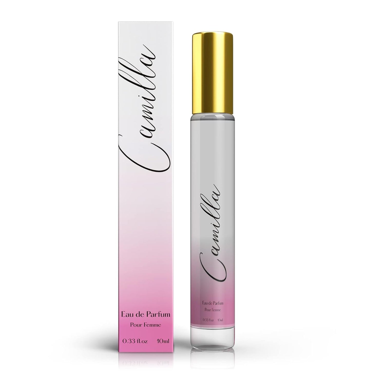 Perfume for Women Rollerball – INSPIRED by A WORLD RENOWED WOMEN'S PERFUME - Bergamot, Jasmine, Patchouli, Vanilla – Sweet, Floral, Sexy, Long-Lasting Eau De Parfum 10ml (0.33 fl oz)