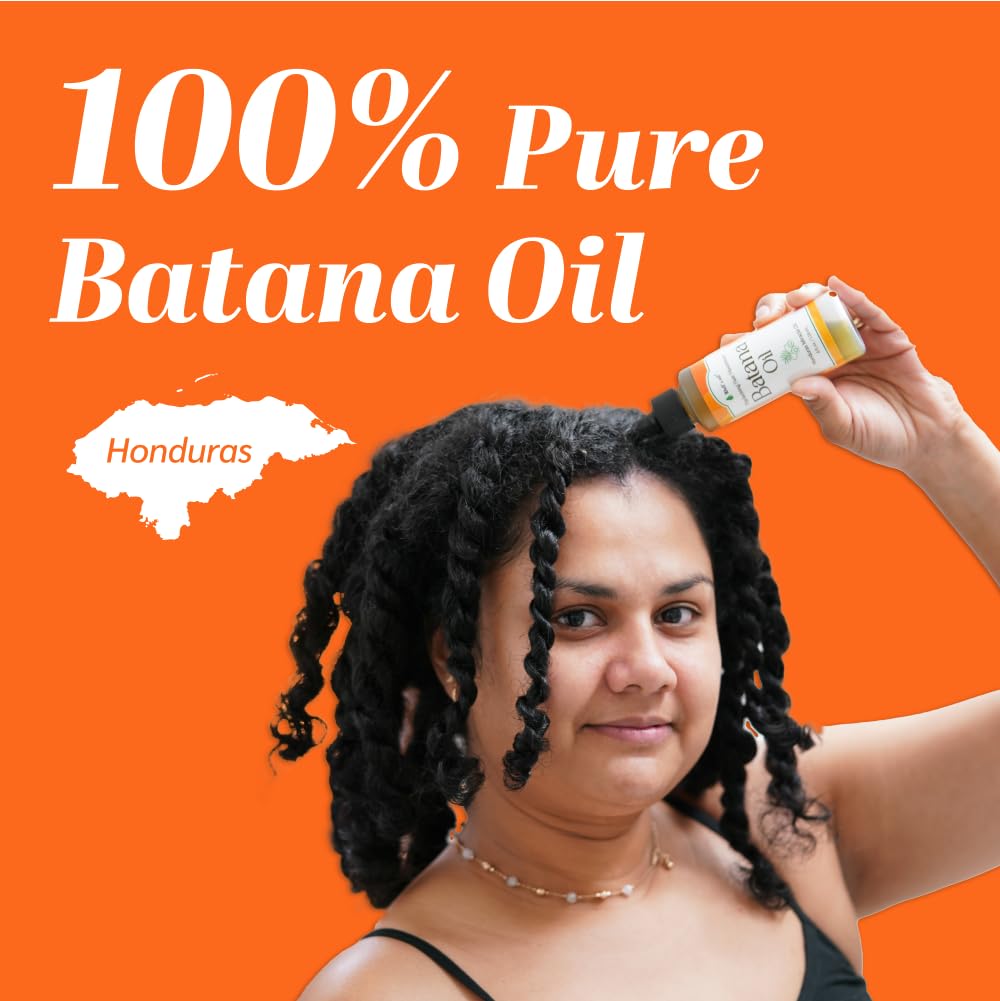 Well's Oil Batana Oil | 2 fl. oz. | 100% Natural Organic Raw Batana from Honduras | Dr. Sebi Approved | Strengthens, Hydrates & Nourishes | For All Hair Typess (2 fl. oz. / 59 ml)