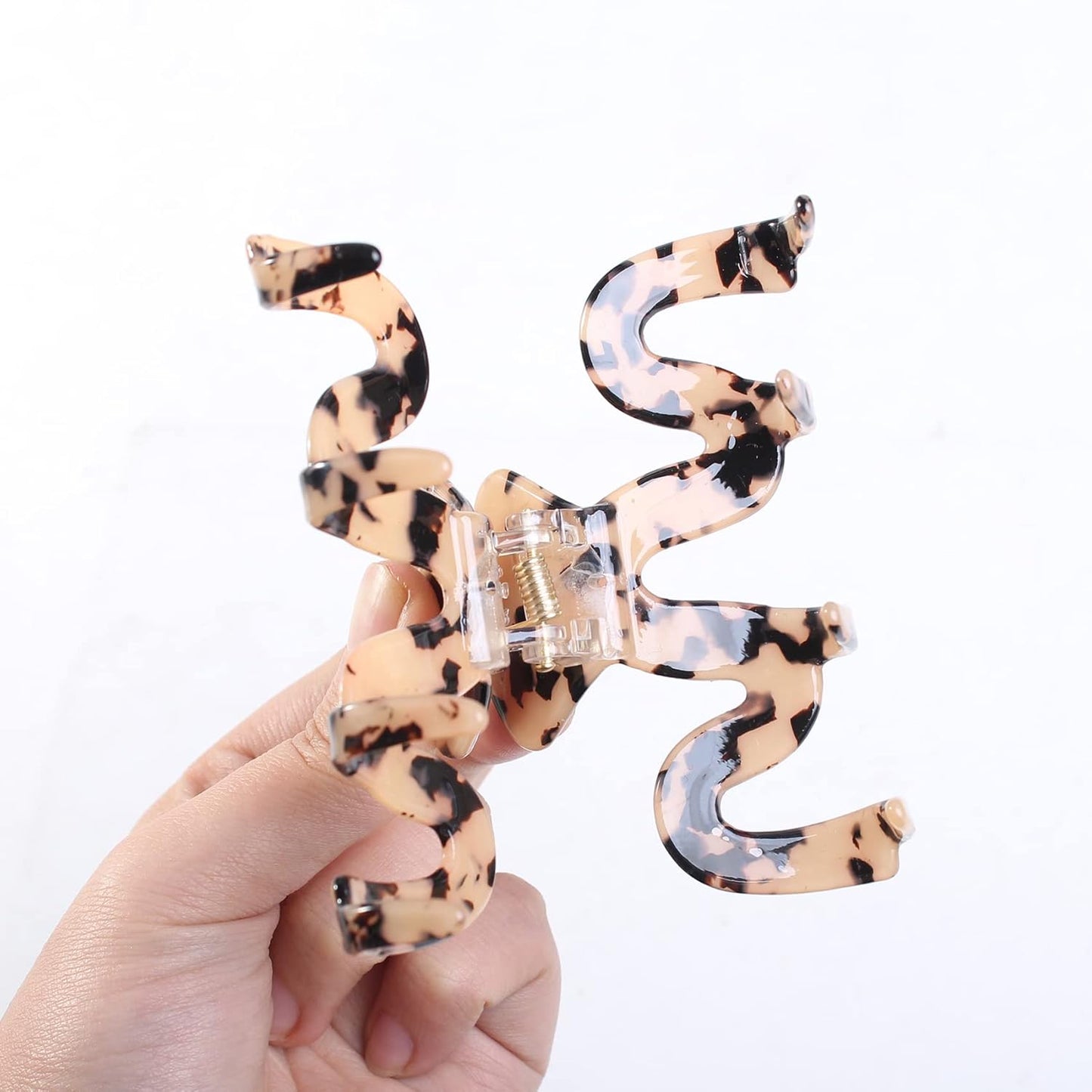 Jayongnee 3Pcs Large Claw Clips for Thick and Thin Hair (Multi-colored3)