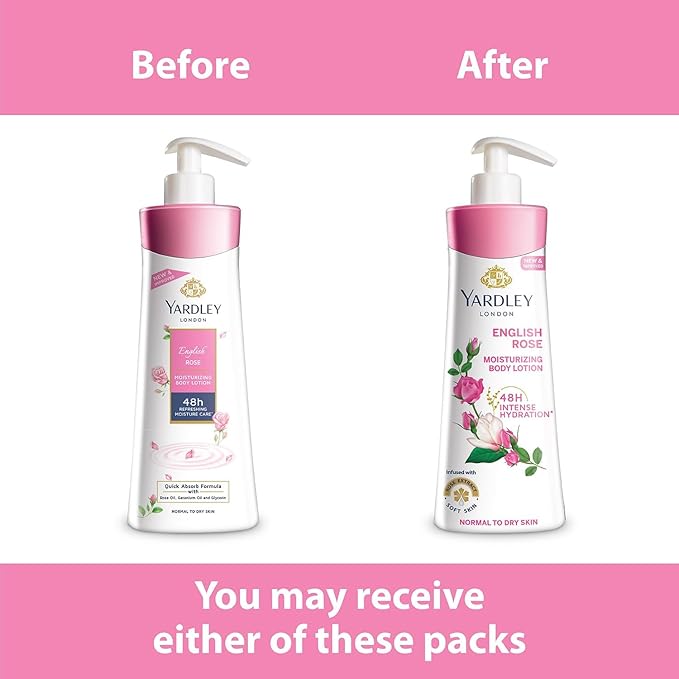 Yardley London - English Rose Hand & Body Lotion For Women, 350Ml