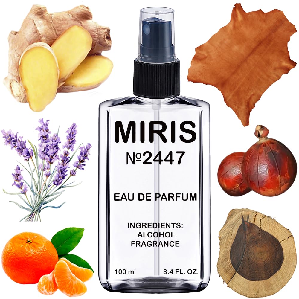 MIRIS No. 2447, Inspired by The Scent, Long-Lasting Eau de Parfum for Men, Spray 3.4 Fl Oz / 100 ml
