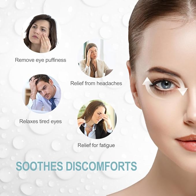 NEWGO Bundle of Reusable Ice Eye Mask for Dry Eyes