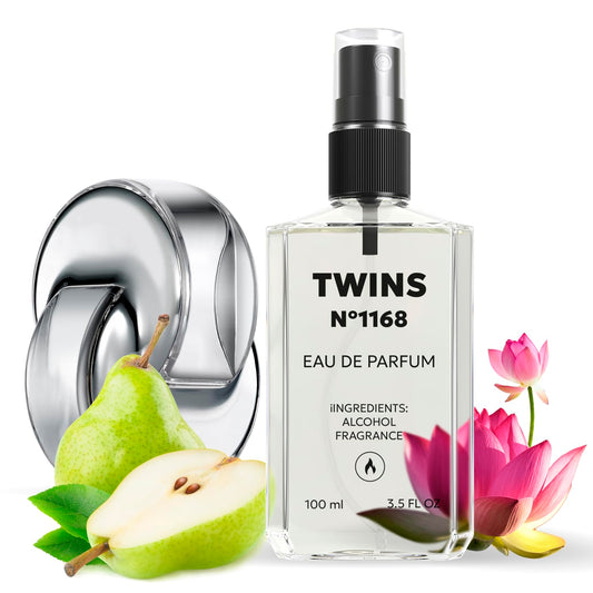 TWINS Impression of Omnia Crystalline | Perfume for Women Eau de Parfum | No.1168 | 3.4 Fl Oz / 100 ml