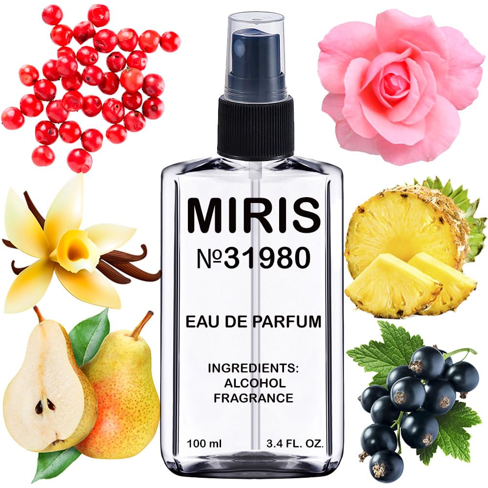 MIRIS No. 31980, Inspired by Se Passione, Long-Lasting Eau de Parfum for Women, Spray 3.4 Fl Oz / 100 ml
