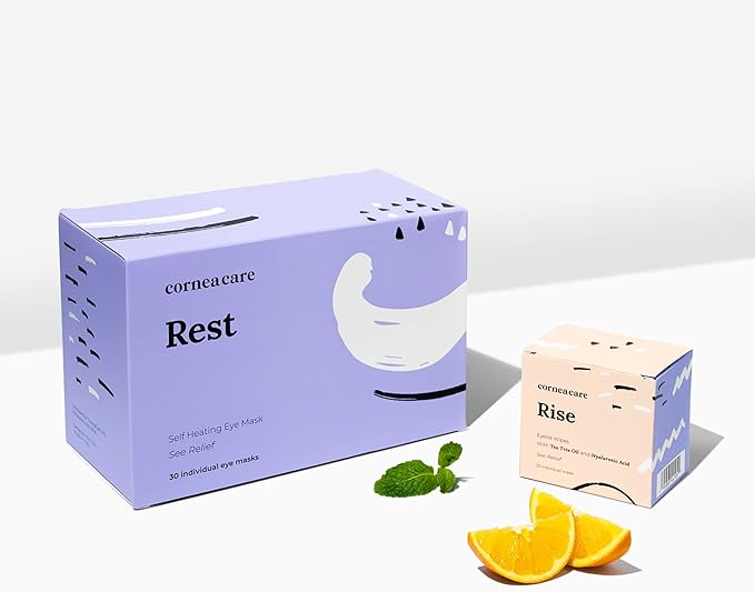 The Eyelid Hygiene Foundation | Self Heating Warm Compress for Eyes | Eye Wipes for Dry Eyes | Eye Compress for Puffy Eyes | Eye Mask for Fast Relief of Dry Eyes | Eyelid Wash Pads | Travel Friendly