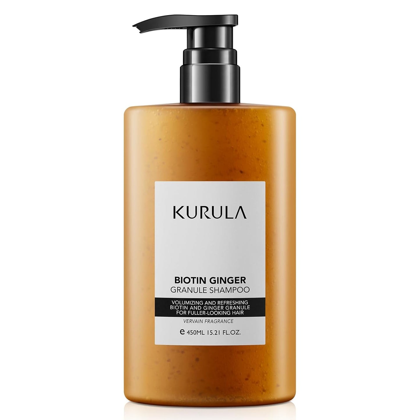 Biotin Ginger Anti-Thinning Shampoo - Helps Stop Loss for Stronger, Thicker, Longer Hair | Scalp-Nourishing, Deep Cleanse and Oil Control 15.2 FL OZ