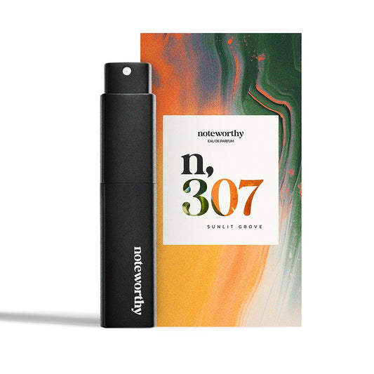 Noteworthy n,307 Eternal Sunsine Eau De Parfum – Mandarin, Basil, Sandalwood | Long-lasting Unisex Perfume for Women & Men (Travel)