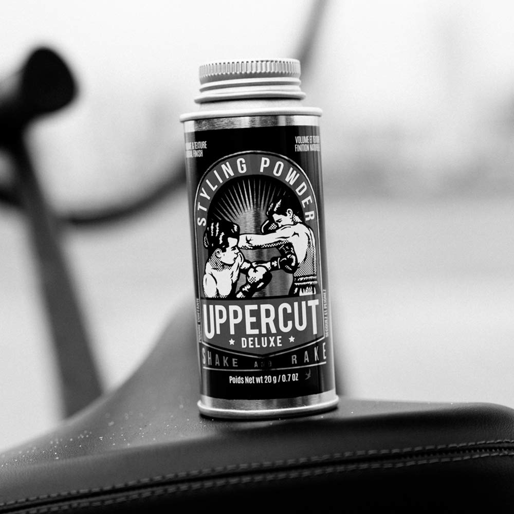 Uppercut Deluxe Styling Powder for Men – Volumizing & Texturizing Hair Powder with Flexible Hold and Natural Matte Finish – Lightweight, Reworkable Men’s Hair Product – 0.7 oz / 20 g