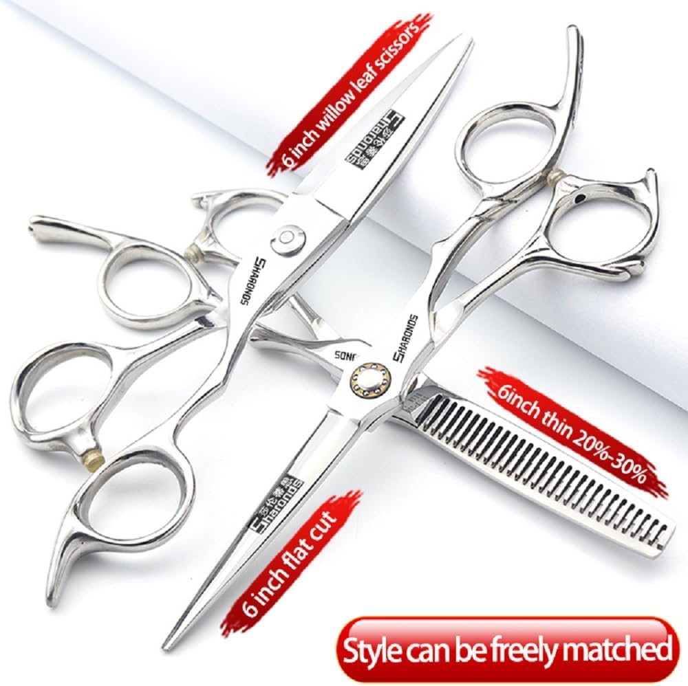 Hairdressing scissors Hairdressing scissors Super sharp hairdressing scissors 6 inch scissors for cutting hair, stable hand feel