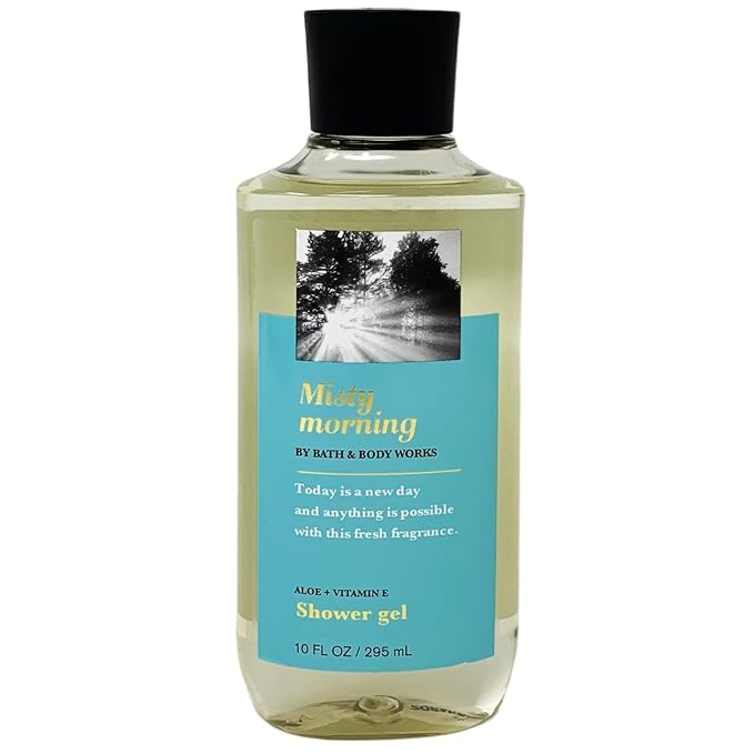 Misty Morning Aloe + Vitamin E Shower Gel Duo Gift Set - Full Size