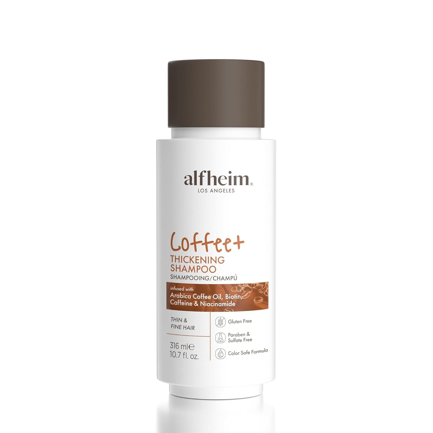 ALFHEIM Argan+ Repairing Shampoo for Dry, Damaged & Frizzy Hair with Argan Oil, Keratin, Panthenol & Vitamin E Travel Size – Deep Moisture, Shine Boost, Frizz Control, Color Safe, Sulfate Free