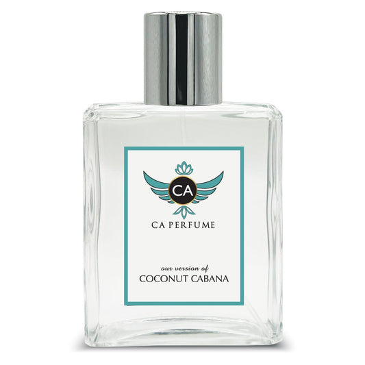 CA Perfume Impression of Emra Coconut Cabana Fragrance For Women Parfum Spray Bottle 3.4 Fl Oz/100ml-X1