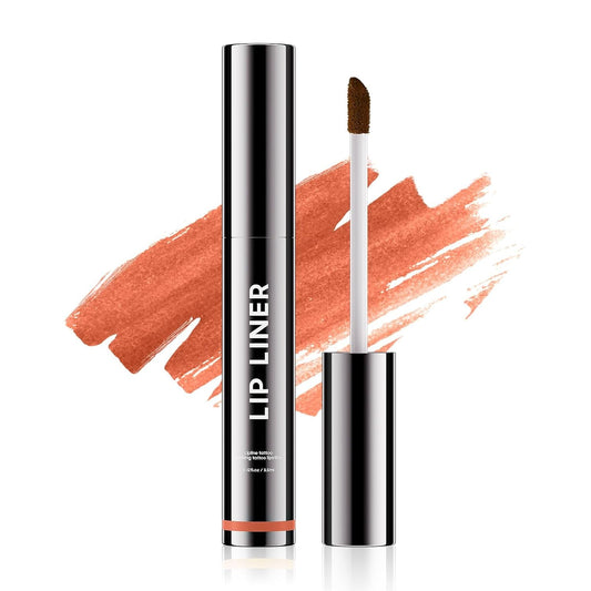 OETUIOW Lip Stain Lip Gloss, Long Lasting & Waterproof Non-Stick Cup Highly Pigmented Natural Finish for All Skin Types (Nude)