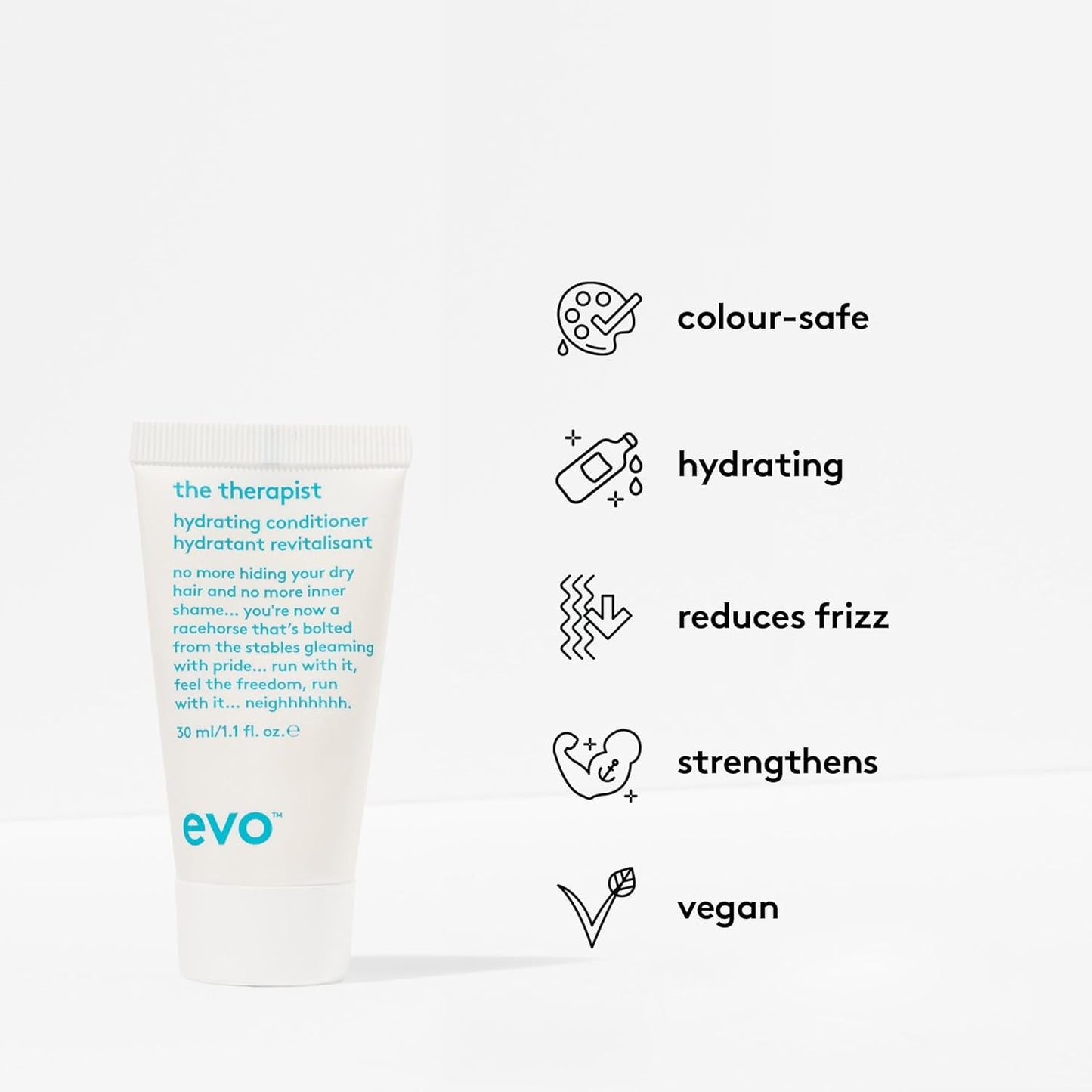 Evo The Hydrate Introduction Haircare Gift Set - Therapist Hydrating Shampoo & Conditioner, Head Mistress Cuticle Sealer and The Great Hydrator Moisture Mask