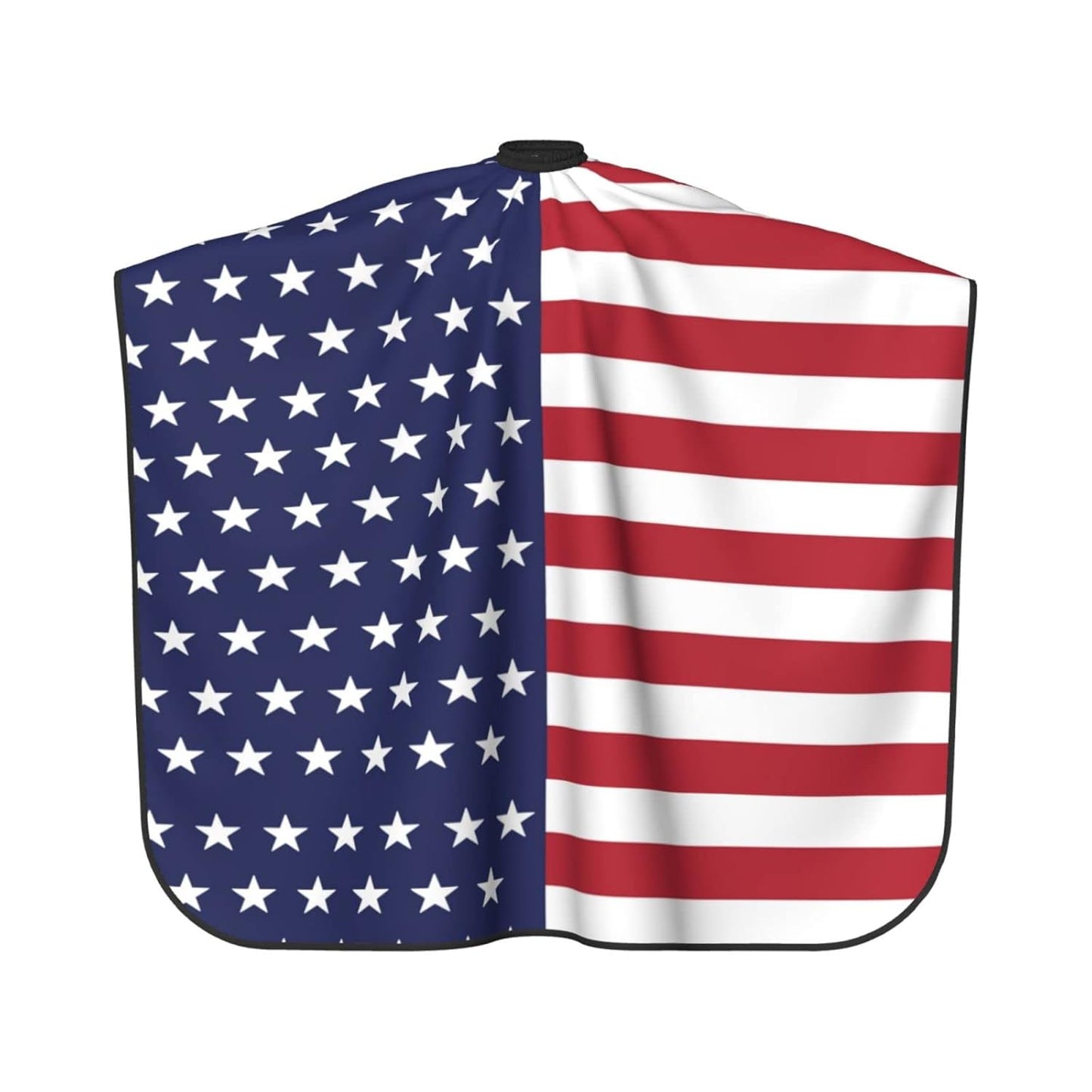 American Flag Barber Cape Hair Cutting Cape Patriotic USA Haircut Cape Hair Cape Apron Barber Supplies Salon Capes For Clients Men Women
