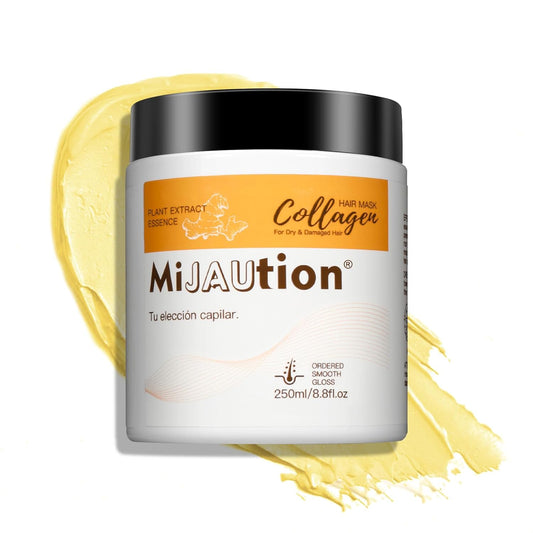 250ml Collagen Hair Mask Professional Repair Deep Conditioning Protein with Keratin and Argan Oil for Damaged Hair, All Hair Types (8.8 fl.oz)