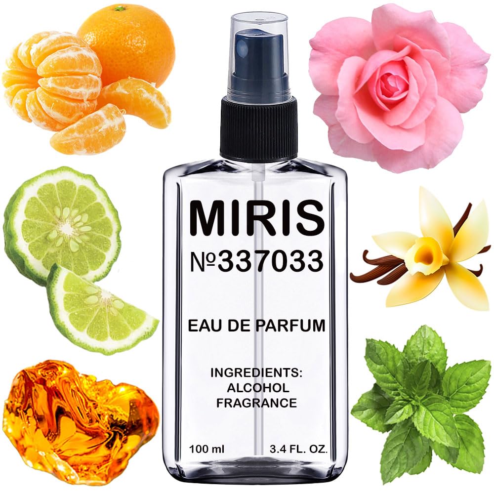 MIRIS No. 337033, Inspired by Midnight Pois, Long-Lasting Eau de Parfum for Women, Spray 3.4 Fl Oz / 100 ml