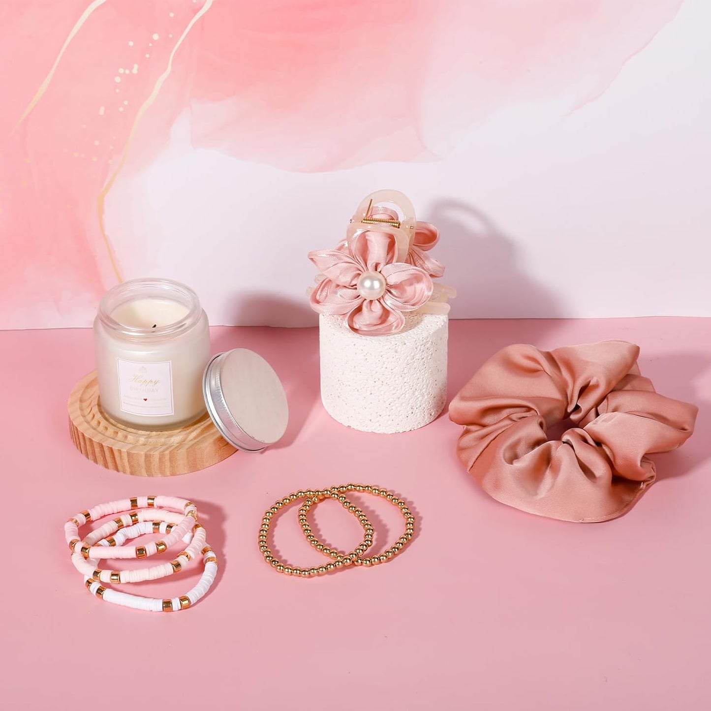 Birthday Gifts for Women Friendship, Teen Girls, Girls, Unique Cute Birthday Gift Box For Girl, Her, Sister, Daughter, Friends, Ideas Cute Daisy Aesthetic Glass Cups Gifts Set