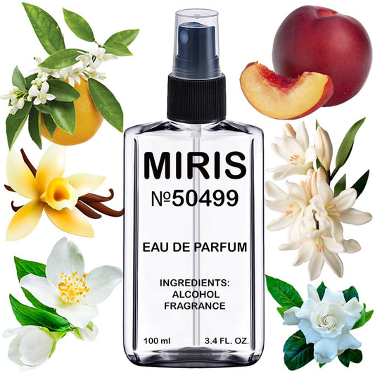 MIRIS No. 50499, Inspired by Dej Vu White Flower 57, Long-Lasting Eau de Parfum for Women, Spray 3.4 Fl Oz / 100 ml
