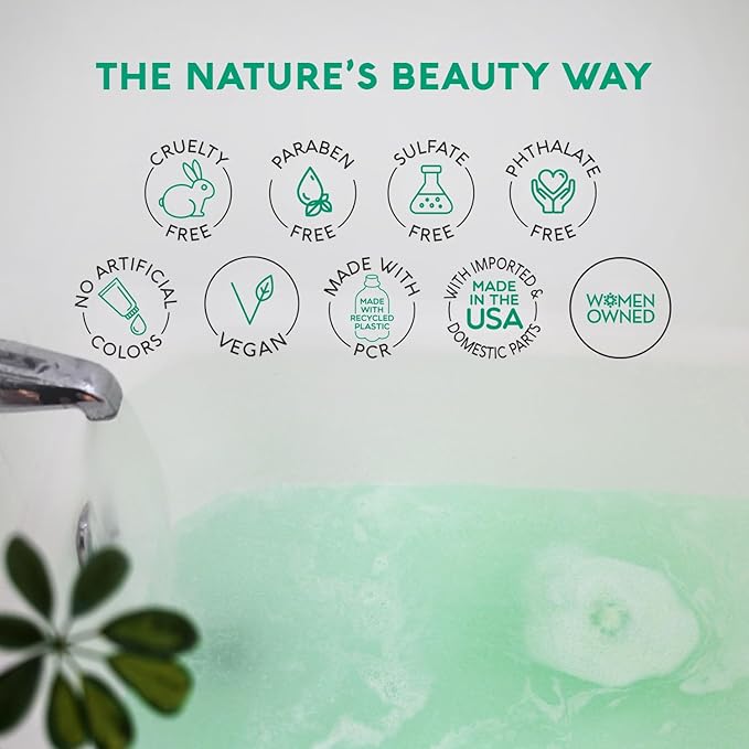 Nature's Beauty Tropical Escape, Pineapple & Coconut Scent Bath Bomb Multi-Pack - Natural Hand Crafted, Luxury Spa Bomb, Nourish Dry Skin, Made w/Coconut Oil + Witch Hazel, 5.5 oz (4 Pack)