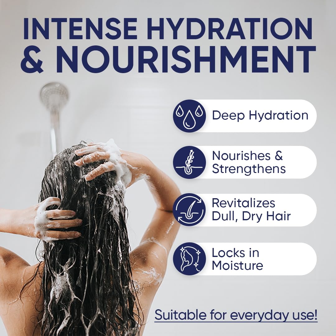 Moerie Ultimate Hair Growth Shampoo – For Longer, Thicker, Fuller Hair - Vegan Friendly Volumizing Hair Products – Paraben & Silicone Free – All Hair Types – Reverse Hair Loss – Moisturizing, 2 pack