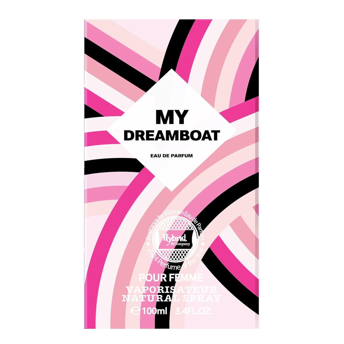 Hybrid & Company Women My Dreamboat Pour Femme Eau De Parfum Vaporisateur Natural Spray 3.4 Fl Oz