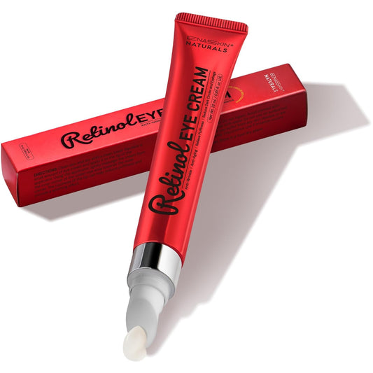 Retinol Anti Aging Eye Cream: Rapid Wrinkle Repair & Instant Under Eye Treatment - Reduce Dark Circles, Eye Bags, Puffiness for Women, Day & Night, 0.85 fl.oz