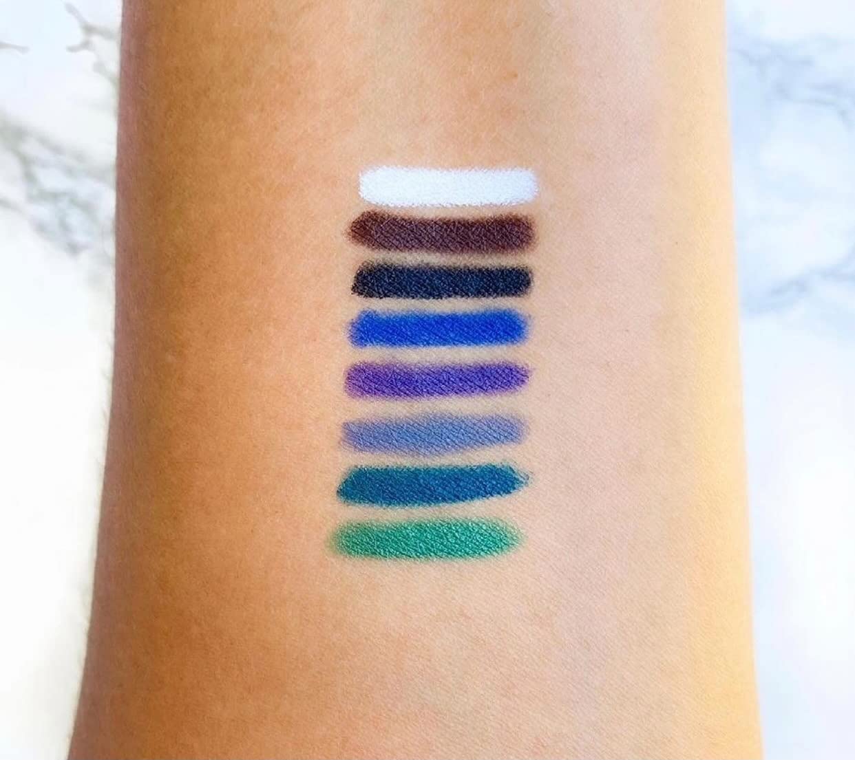 Zuzu Luxe Eye Defining Pencil (Leaf - Blue Green), Water-resistant, All-Natural Ingredients