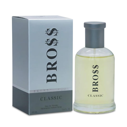 Men's Cologne Bross Classic Timeless & Refined Scent Perfume for Men Elegant Long Lasting Fragrance 3.4Fl Oz for Daily Used