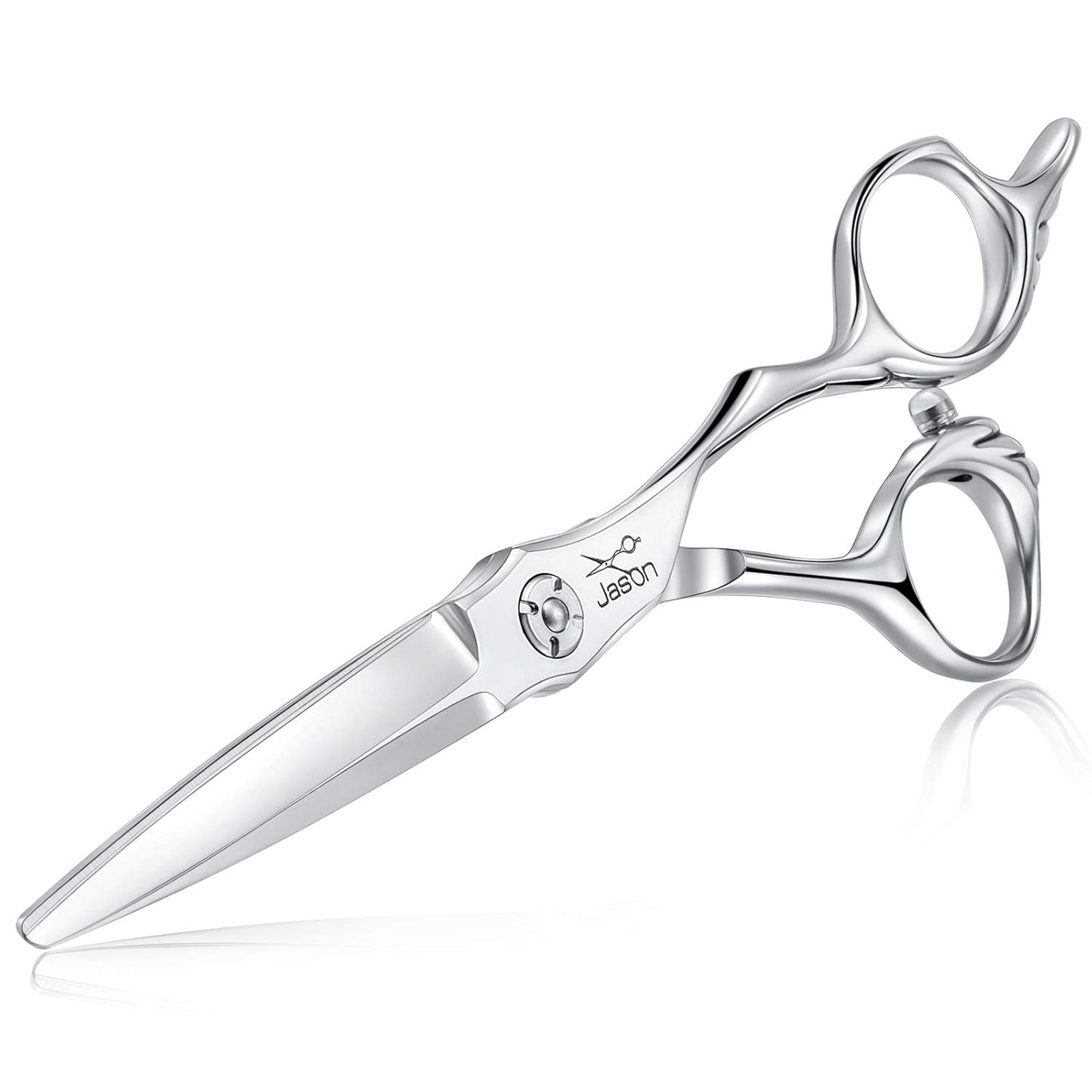 JASON 6" Hair Cutting Scissors with Ultimate Sharp Sword Blade, Professional Haircut Scissor Hair Trimming Shear for Barber, Hairdresser, Stylist, Women and Men, Japanese 440C Stainless Steel