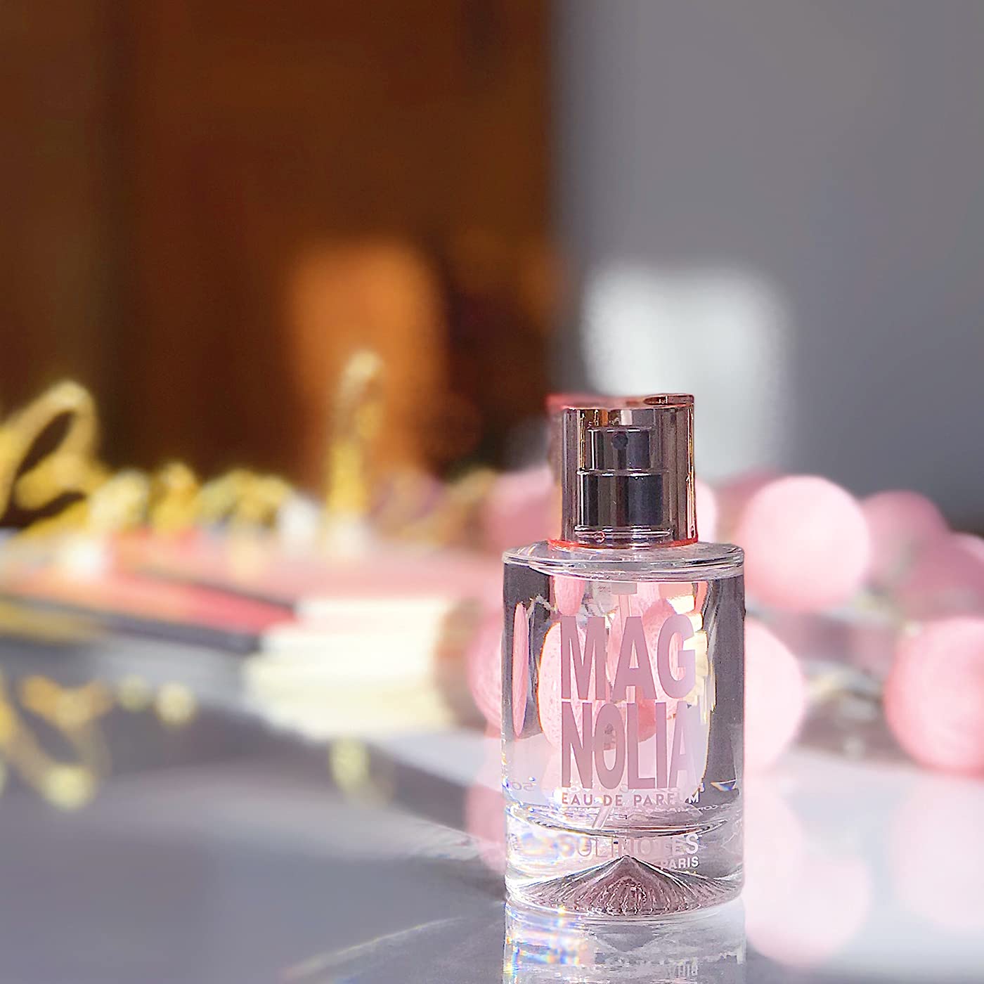 SOLINOTES Magnolia Perfume for Women - Eau De Parfum | Delicate Floral and Soothing Scent - Made in France - Vegan - 1.7 fl.oz