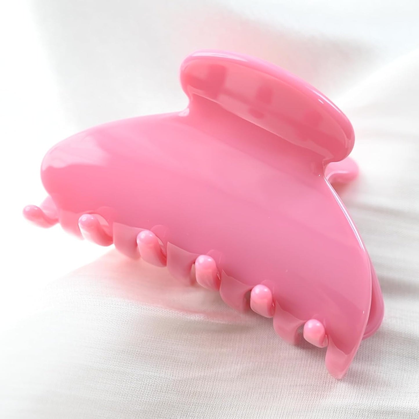 Handmade Celluloid Acetate French Design Barrettes Tortoise Shell Claws Hair Claw Luxury Fashion Accessories Hair Clip for Women (merlot powder)