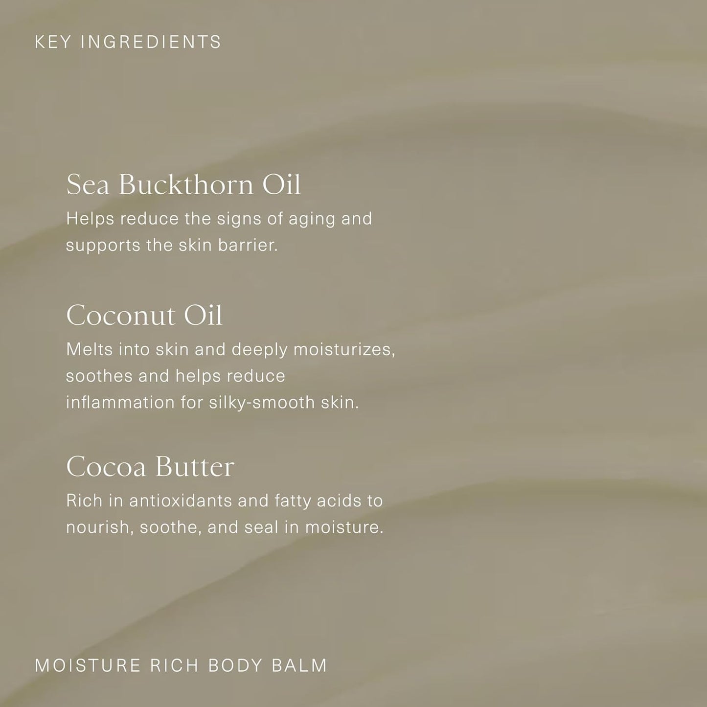 Oak Essentials Moisture Rich Body Balm | Ultra-Hydrating Body Cream with Sea Buckthorn Oil, Cocoa Butter & Coconut Oil, 5.3 Oz